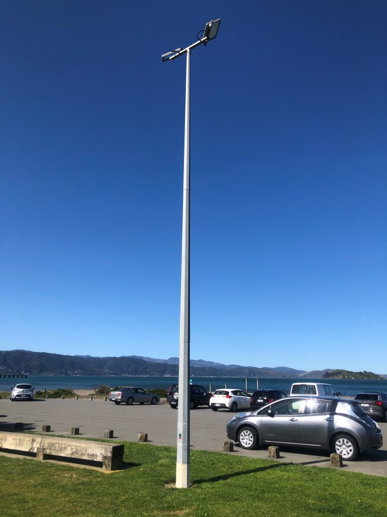Petone FL Pole 1 - Spunlite Poles